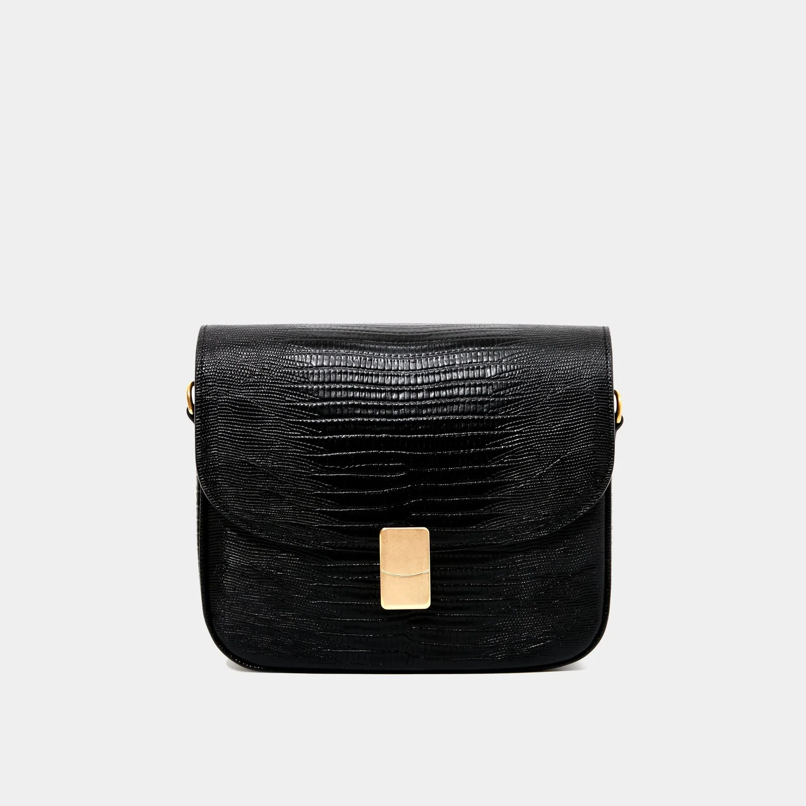Le Grand Nova Printed Lizard Black