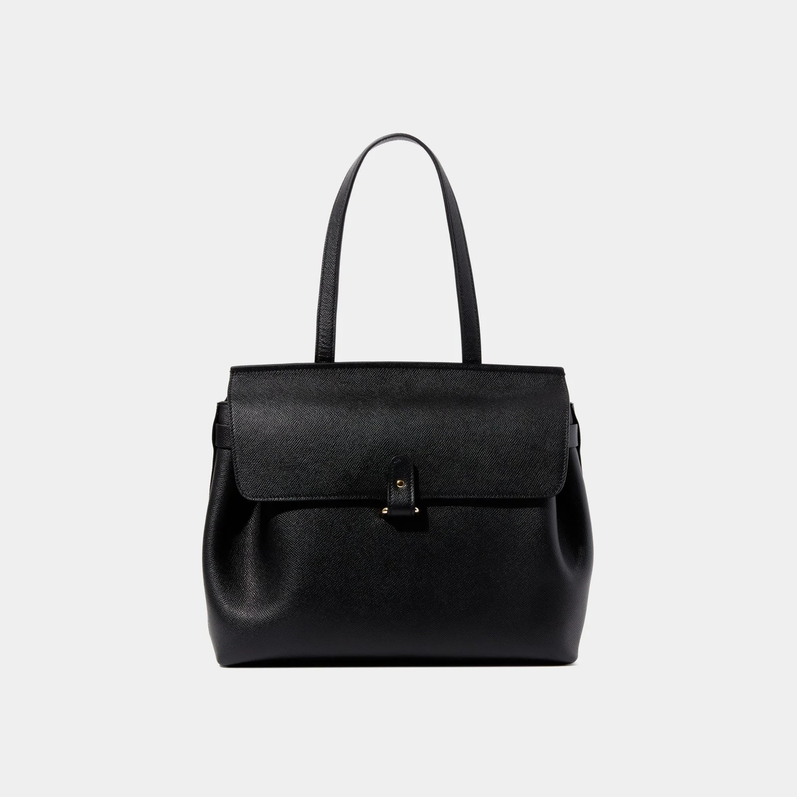 Le Primo Black Pebbled Leather