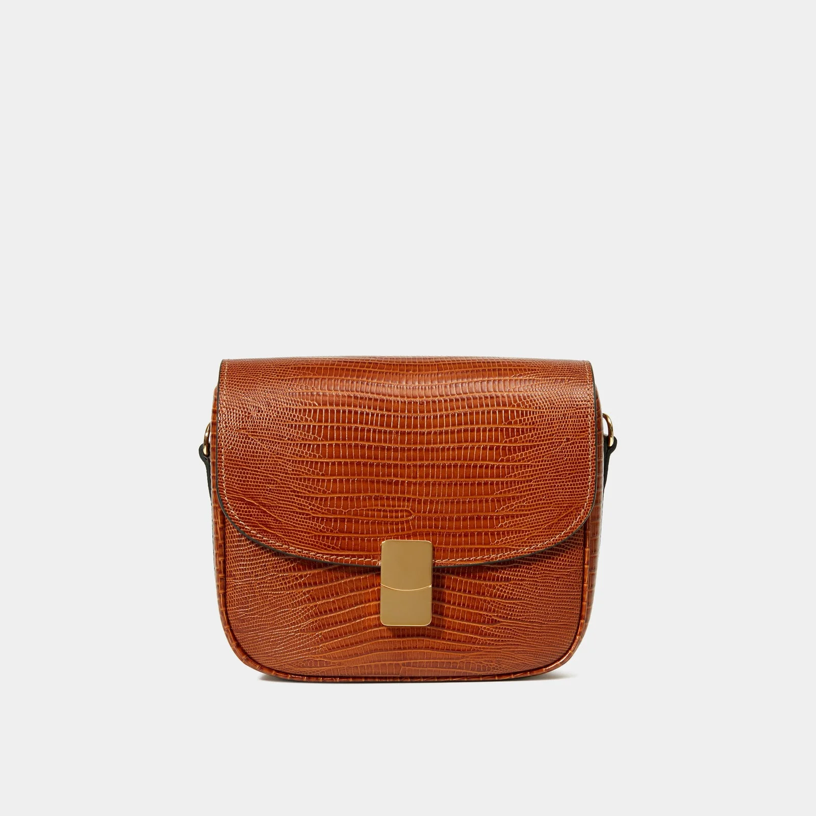Le Nova Printed Lizard Camel