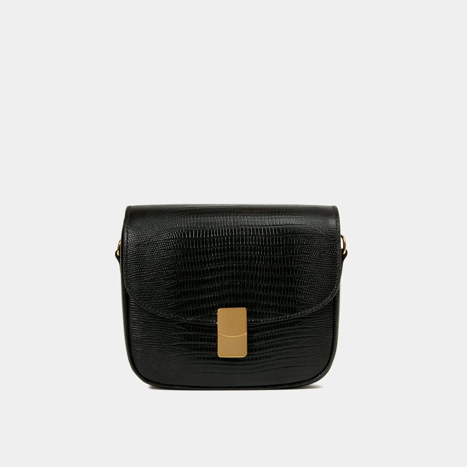 Le Nova Printed Lizard Black