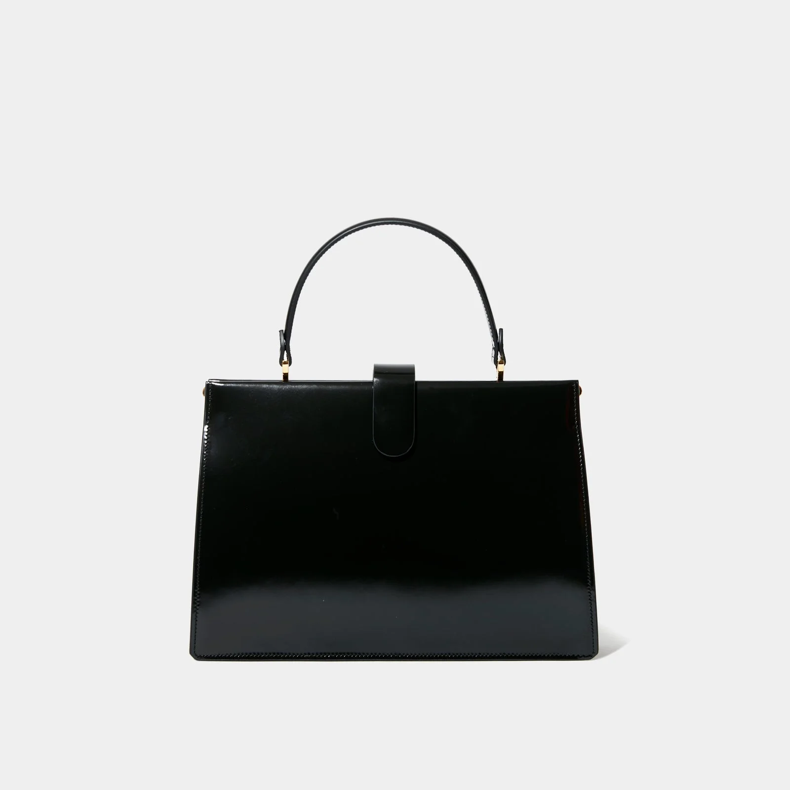 Le sac Elegant 
Black Patent Leather